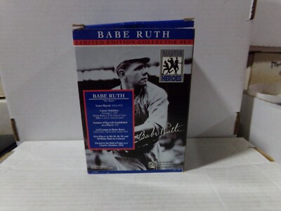 Allstar Heroes Babe Ruth Limited Edition Collectors Set Baseball ...