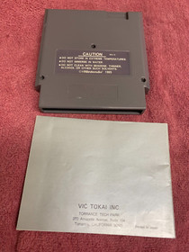Golgo 13: Top Secret Episode (Nintendo NES, 1988) & manual