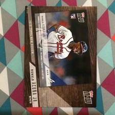 #TN-10 Ronald Acuna Jr Braves MVP 5x7 Jumbo 37/49 made 2019 Topps Now Review