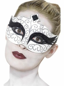 Negro Cisne Antifaz Gotico Halloween Mascara Carnaval Mujer Disfraz Ebay
