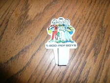 PEP BOYS Magnetic Clip Advertisement - Vintage