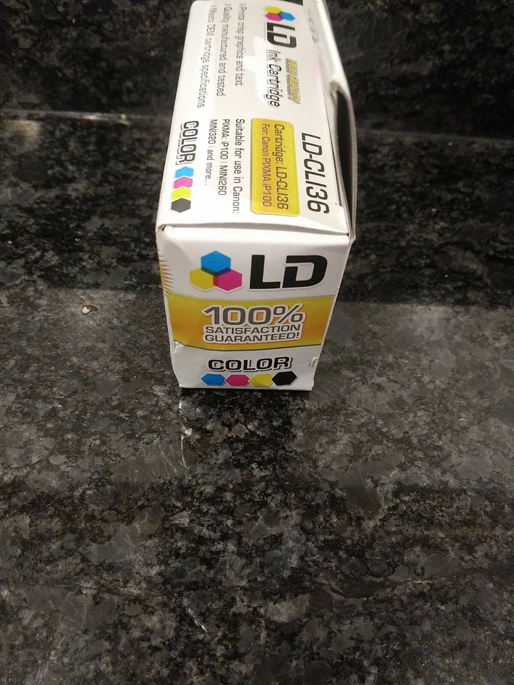 LD 1511B002 CLI-36 Color Inkjet Cartridge for Canon iP100 iP110 mini260 mini320  - Image 3 of 3