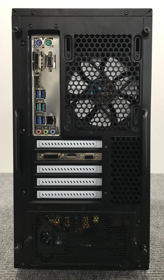 Custom Desktop Ryzen 7 1700 16GB RAM 256GB SSD w/Power Cord, As Is - Image 4 of 4