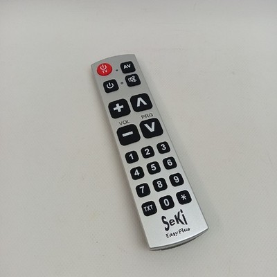 SeKi Easy Plus Universal Fernbedienung silber lernfähig praktisch