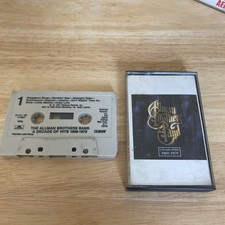 Allman Brothers Band Cassette A Decade of Hits 1969-1979 Southern Rock Tape