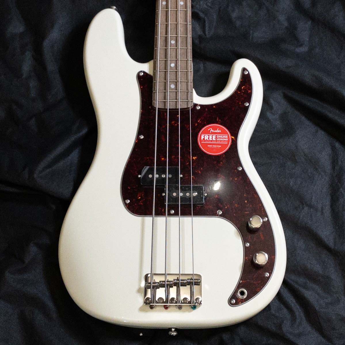 Fender Squier Classic Vibe '60s Precision Bass LRL Olympic White Used