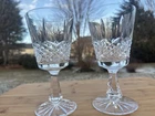 Vintage Waterford Crystal Kenmare 8 Oz Water /Wine Glasses6.75” Ireland-set Of 2