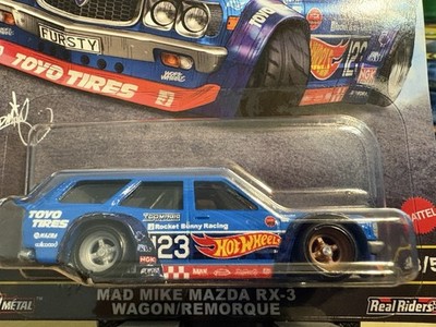 Hot Wheels Premium Car Culture Ronin Run II Mad Mike Mazda RX-3