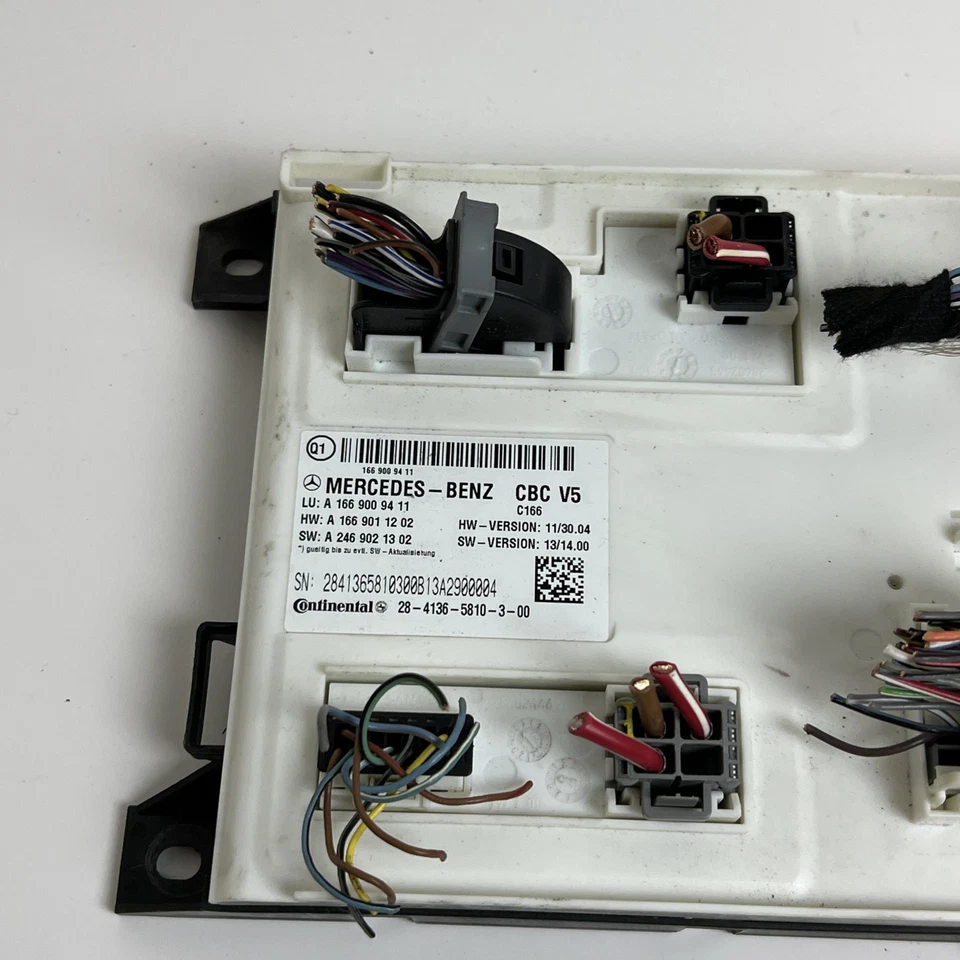 Mercedes Benz ML350 2014 diésel Sam módulo de control informático A1669009411 OEM Foto 2 de 4