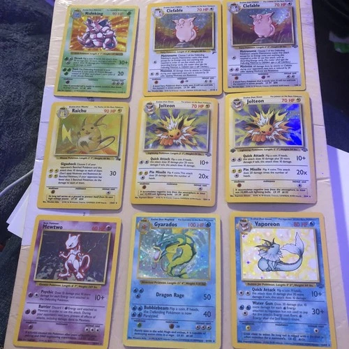 EPIC Pokémon Set,Holos,1st EDs, Base Set Cards,Vintage Toys, Stickers And More!