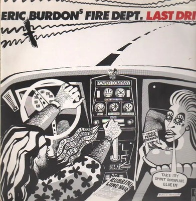 Eric Burdons Fire Dept. Last Drive Ariola Vinyl LP