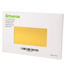 Foil Transfer Sheets, Transfer Foil Sheets for Crafts, Transfer Paper for Polyme