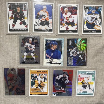 Connor McDavid Inserts x2 Wayne Gretzky Profiles Marc-Andre Fleury Hockey Lot 11