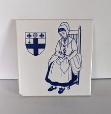 Vintage Wall Tile By Pilkington's Tiles With Decoration By Carter Contracting