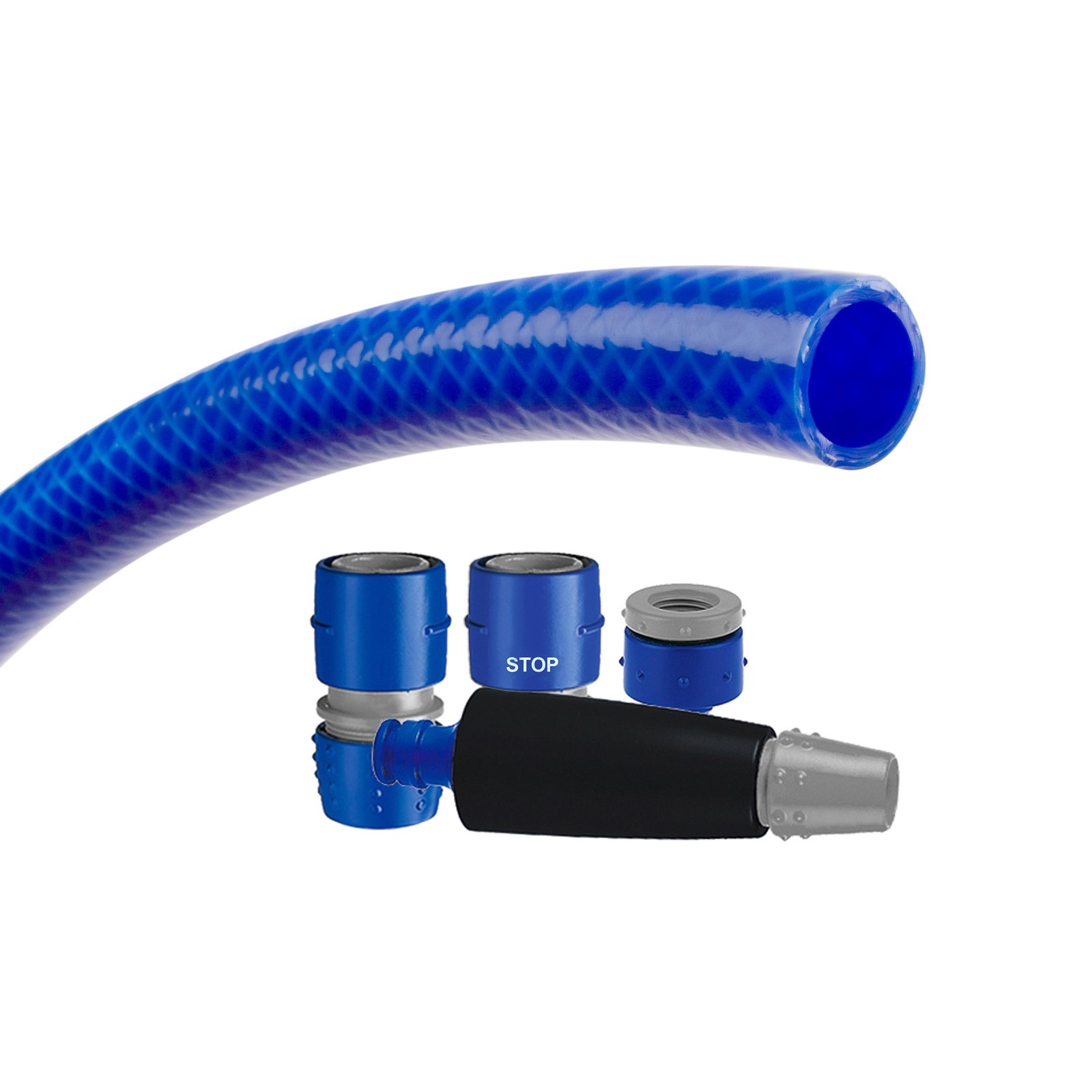 Tuyau d'arrosage Blue 25m Ø3/4" idéal pour irriguer le potager familial