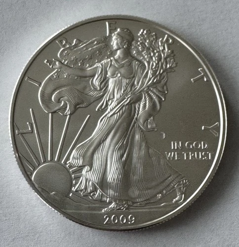 2009 American Silver Eagle 1oz .999 Fine Bullion Uncirculated US Mint High Grade