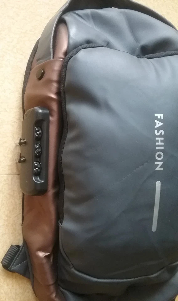 Sac à Bandoulière Homme Imperméable Avec Anti Vol - Photo 4/4