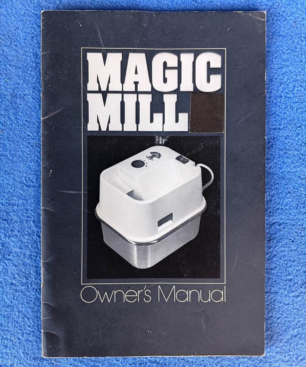 Magic Mill Electric Wheat Flour Grinder Grain Mill Owner Magic Mill Electric Wheat Flour Grinder Grain Mill Owner