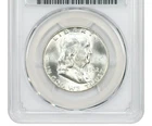 MINT STATE FULL BELL LINES 1952-D FRANKLIN HALF DOLLAR * PCGS MS 64+ FBL