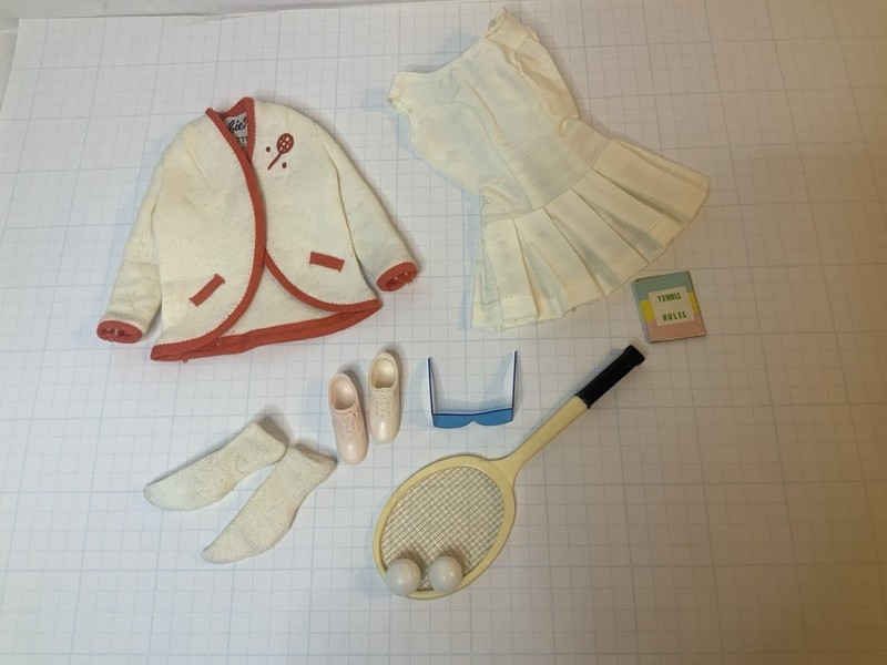 Vintage Barbie Tennis Anyone Fashion 941  Complete VGC