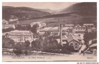 CAR-AESP17-0851-25 - PONTARLIER - Les usines pernod fils