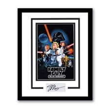 Seth MacFarlane "Family Guy" SIGNED 'Blue Harvest' Framed 11x14 Display ACOA