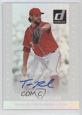 2015 Panini Donruss Signature Series Tanner Roark #57 Auto o2h