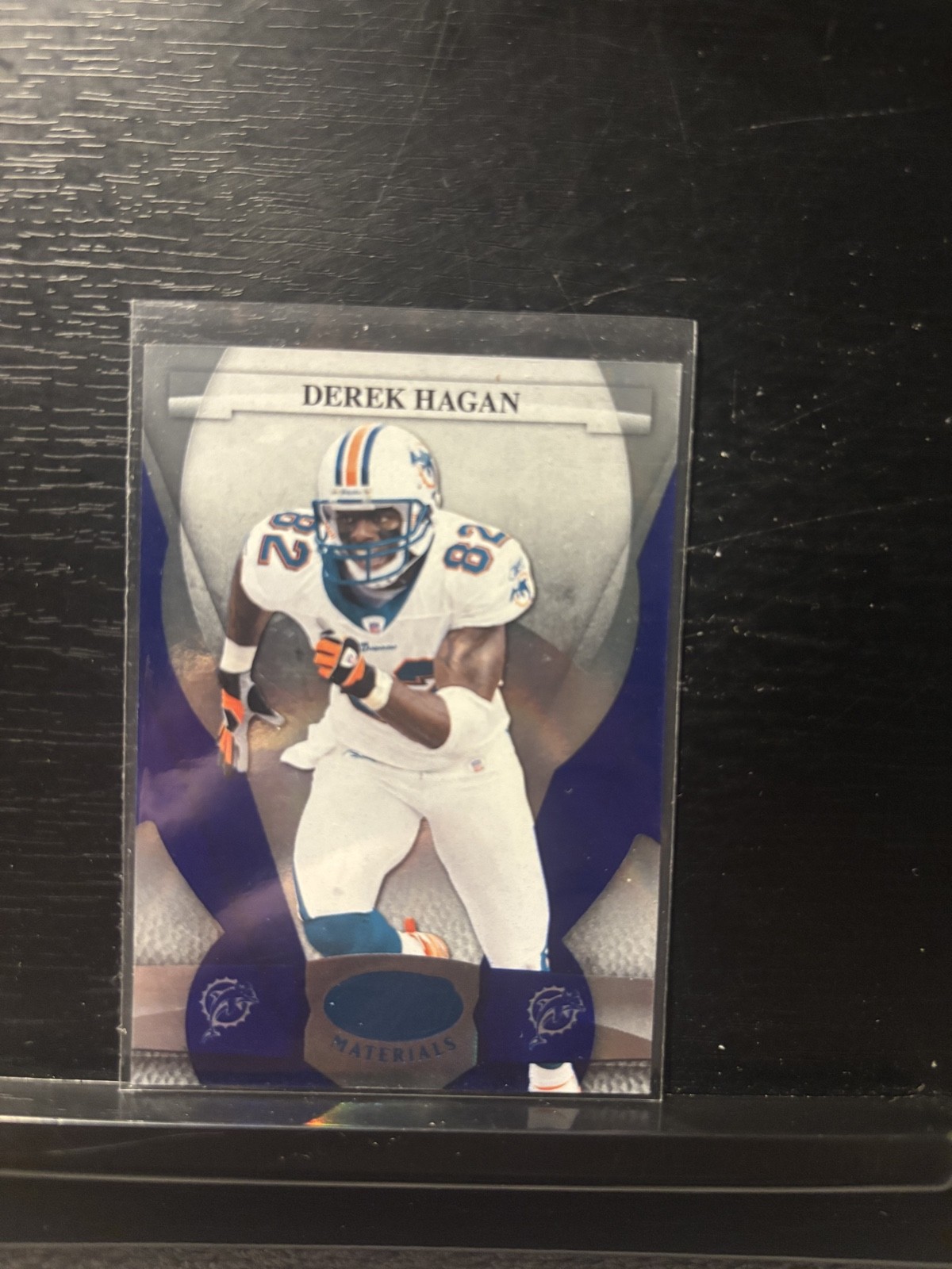 2008 Leaf Certified Materials - Derek Hagan #75 Mirror Blue /50