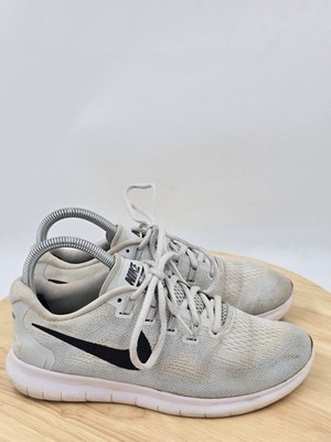 Nike Running Shoes Women s White Pure Platinum Free RN Low 880840-101 Sz 7