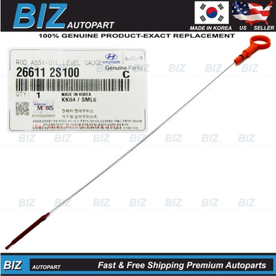 #ad Genuine Engine Oil Dipstick for 21 25 Hyundai Kia 2.5L Various Model 26611 2S100 $30.38
