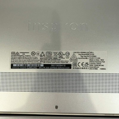 Dell Inspiron 7391 2 IN 1 13.3
