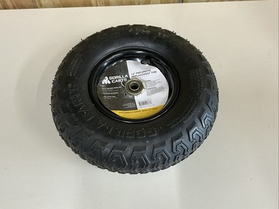 Gorilla Carts 13  Pneumatic Tire Wheel Assembly NEW 13-Inch