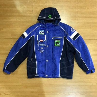 ASICS  VINTAGE  SKI WEAR ''AUSTRIA SKI POWER TEAM   MODEL''  JAPAN SIZE= XO !