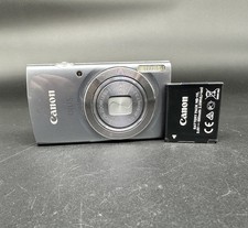 Canon IXUS 160 20.0MP Digital Camera, Silver - Tested