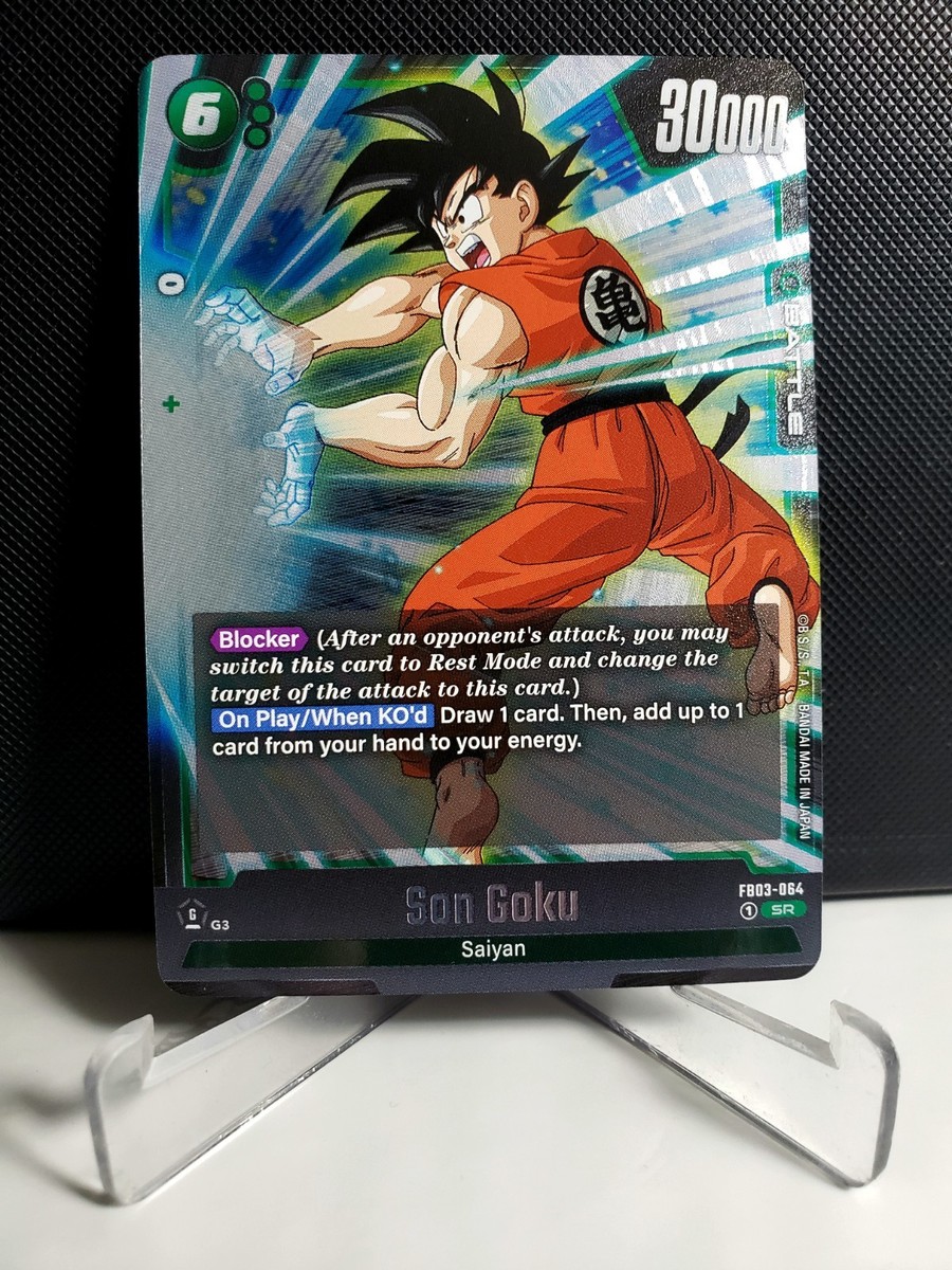 Dragon Ball Super: Fusion World! Son Goku FB03-064 SR - NM/Mint | eBay