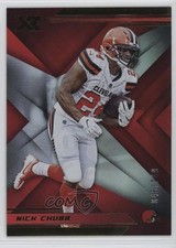 2019 Panini XR Red 46/249 Nick Chubb #55 0l8y