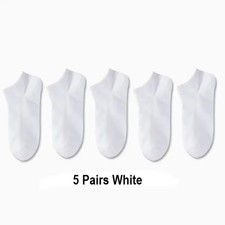 Mens Womens Trainer Liner Ankle Socks Invisible Cotton Low Cut Sports Socks lot