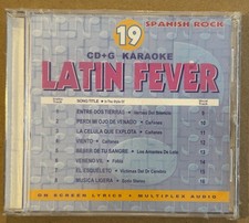Latin Fever 19 Spanish Rock CD G Karaoke 4711745105191  8 Tracks  BRAND NEW