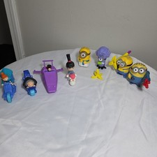 Despicable Me Minions McDonald  s Happy Meal Toys Lot Of 8 Mixed Years GRU KEVIN