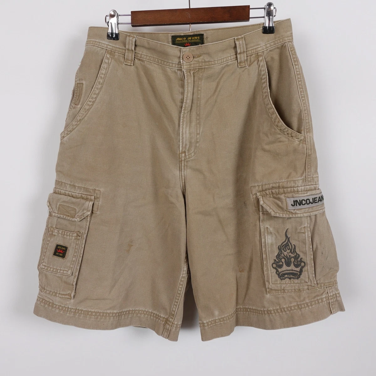 Beige JNCO Shorts for Men for sale | eBay