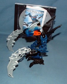 BIONICLE: MATORAN OF LIGHT, GAVIA SET NO. 8948 - LEGO - 2008 - USED