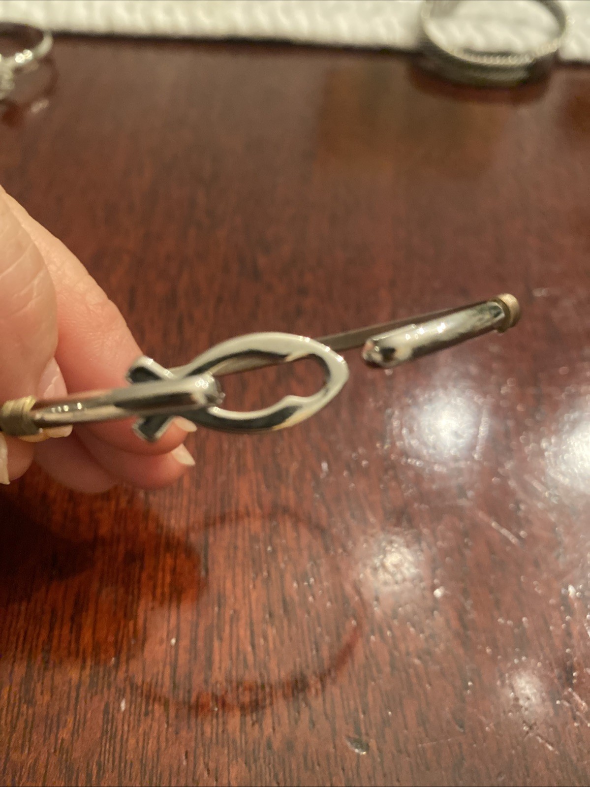 hook bangle bracelet - image 3