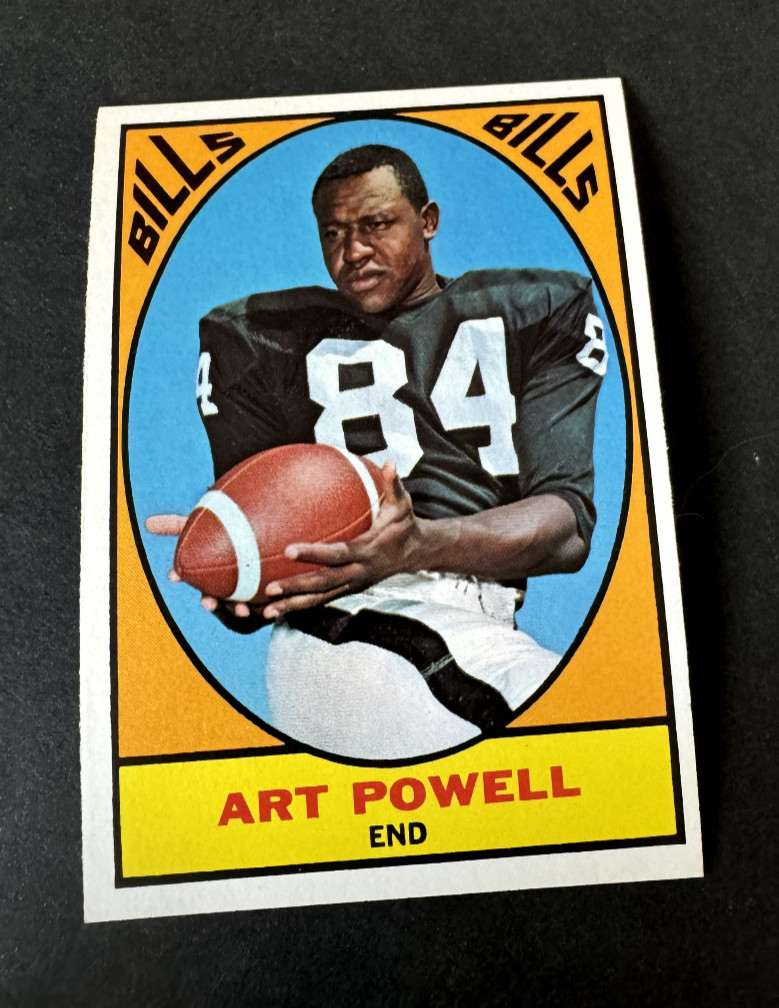 1967 Topps Set Break Art Powell, #17, Ex/Nm