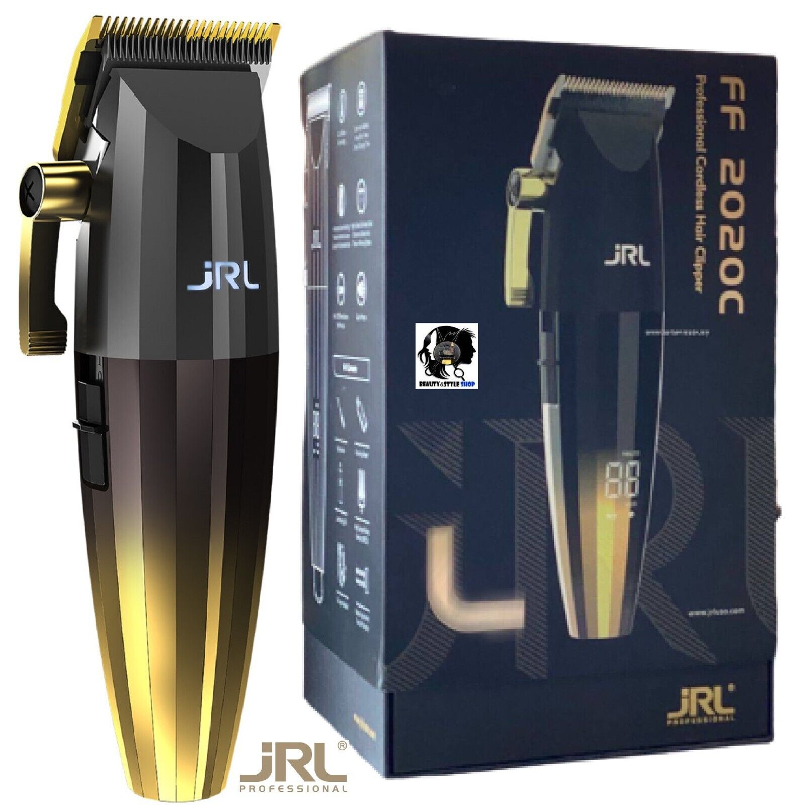 TOSATRICE TAGLIACAPELLI CLIPPER JRL FRESHFADE 2020C GOLD RASOIO ELETTRICO  WAHL 6935481363167