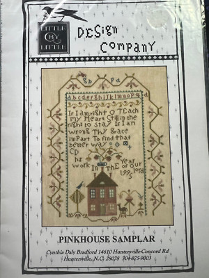 Little by Little Design Company- Pinkhouse Samplar chart