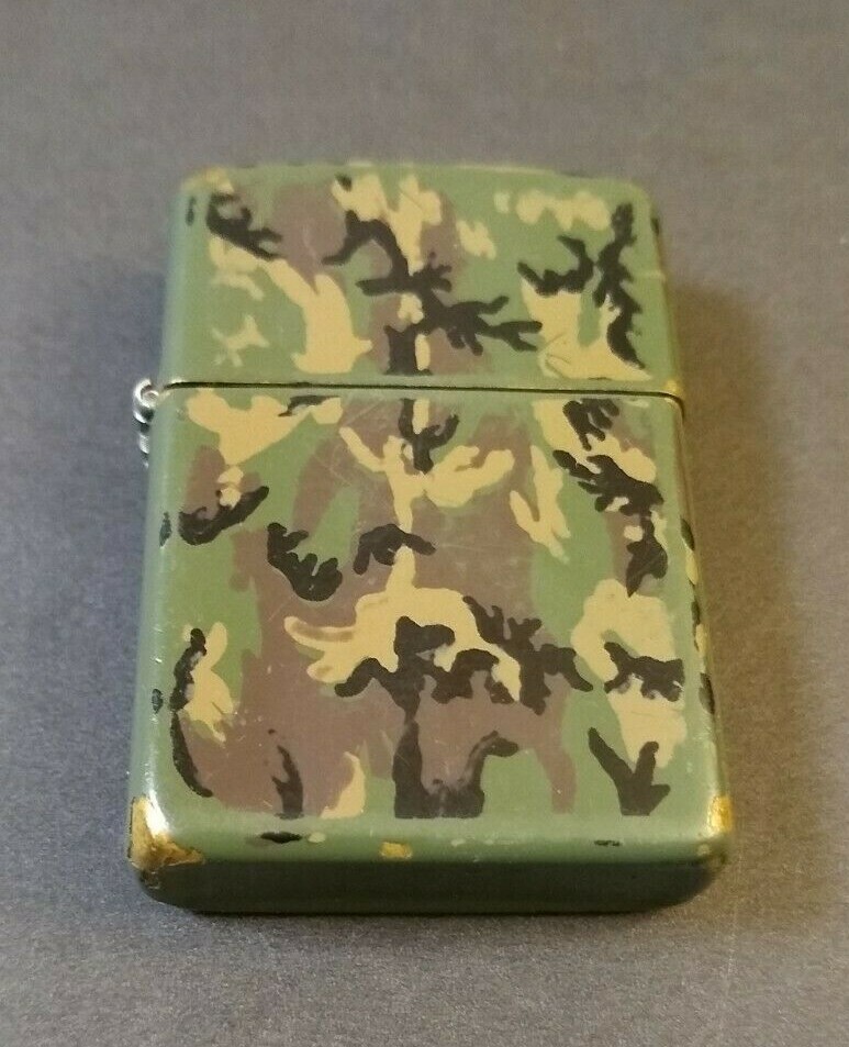 Vintage ZIPPO Lighter - Dark Green CAMO Camouflage. (A) | eBay Vintage ZIPPO Lighter - Dark Green CAMO Camouflage. (A) | eBay