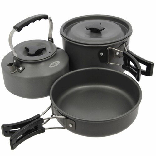 Juego de cocina NGT Juego de cubiertos Kit de preparación Estufa de gas Sartén Cacerola Platos Cubiertos - Imagen 20 de 23