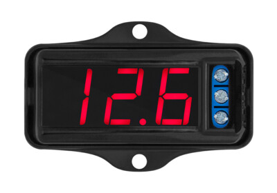 Taramps Automotive Digital Voltmeter VTR 1000 Black, Red LED