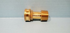 Solid Brass Garden Hose Swivel Fitting 3/4" Inch Female GHT X 3/4" Inch Male NPT