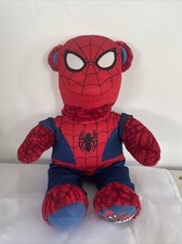 Build a Bear Marvel Spiderman Bear with Costume Bear Plush Toy BAB superhero